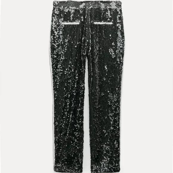 ZARA SEQUIN PANTS ZW COLLECTION - Picture 5 of 5